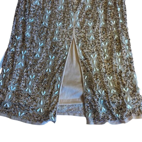 Mac Duggal Embellished Sheath Dress Glam Gala Holiday Party Bridal NWT 12 - Picture 14 of 16